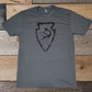 Gray Trout LOGO short sleeve T-shirt - Granite